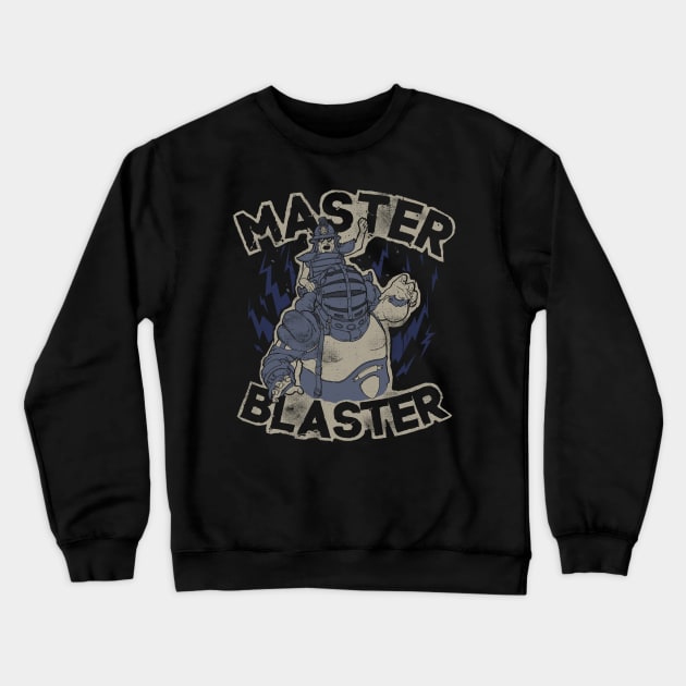 Master Blaster Crewneck Sweatshirt by hafaell